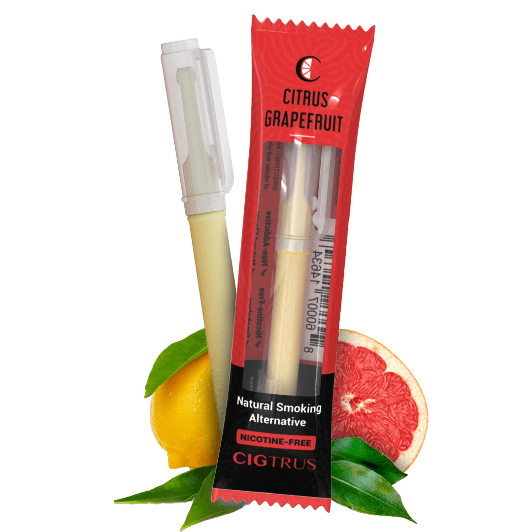 Citrus Grapefruit Flavored Air Inhaler Smoke Free Nicotine Free Vaporless Quit Smoking Alternative Your Path to a Smoke Free Life 1 Pack 1