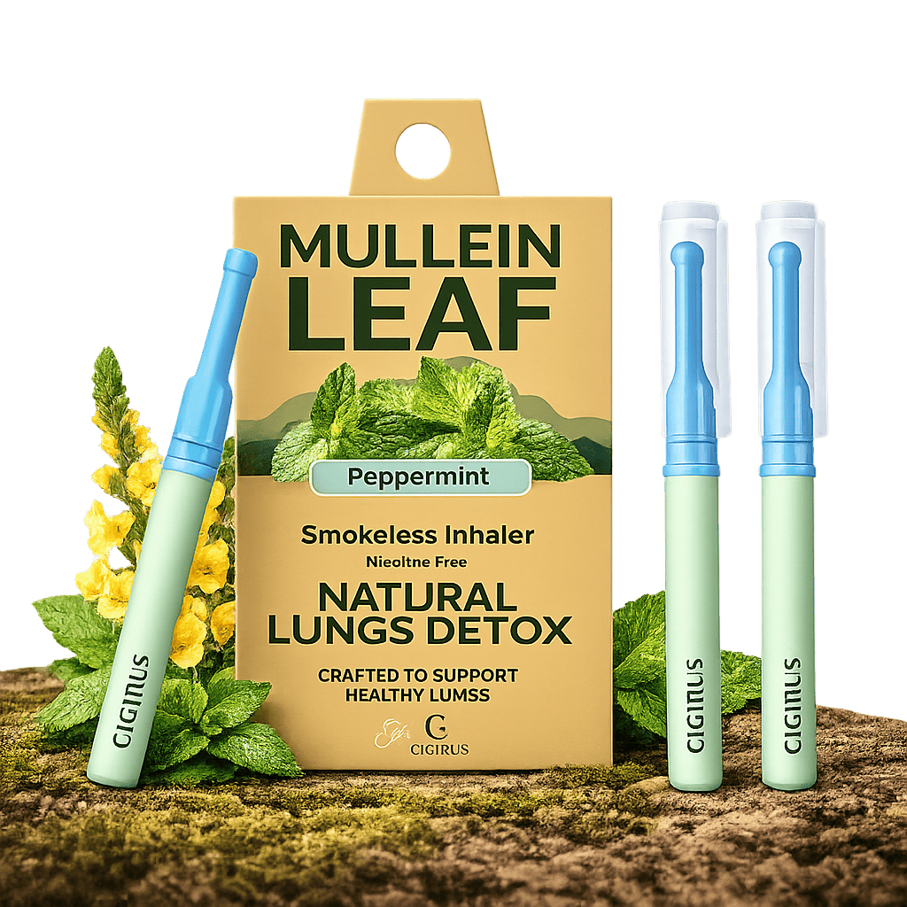 Cigtrus Mullein Leaf Smokeless Inhaler in Spearmint and Peppermint